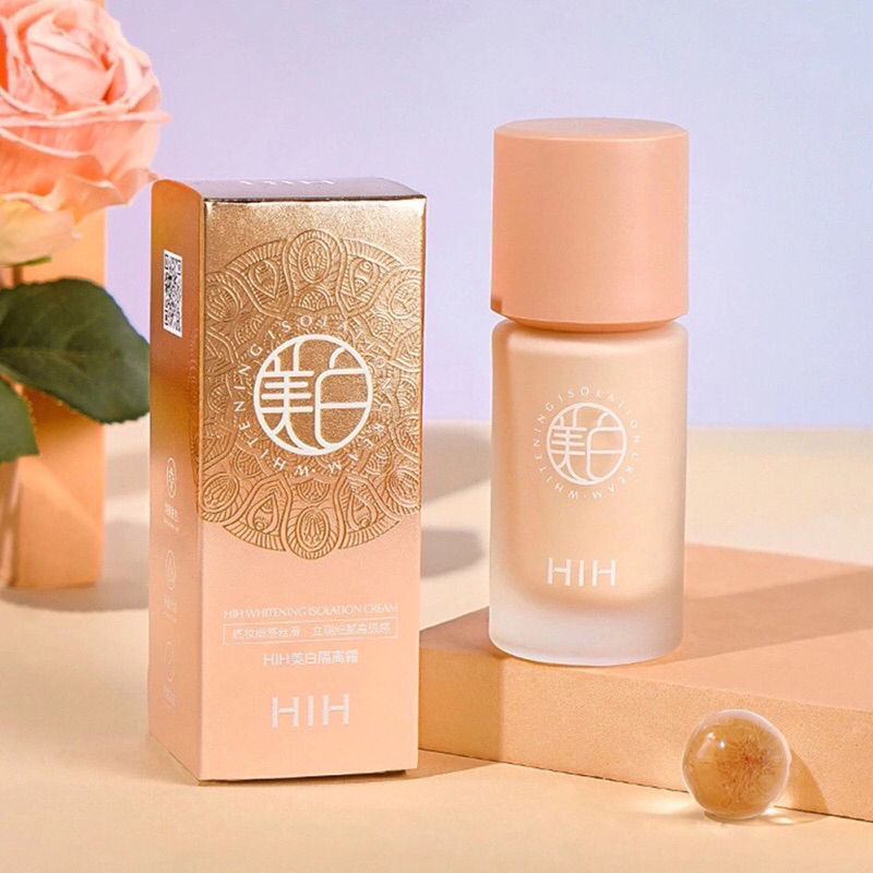 HIH ไพรเมอร์รองพื้น เบสครีม30ml.