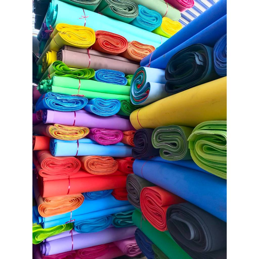 แผ่นยางevaสีล้วน 130*230ซม 2มม