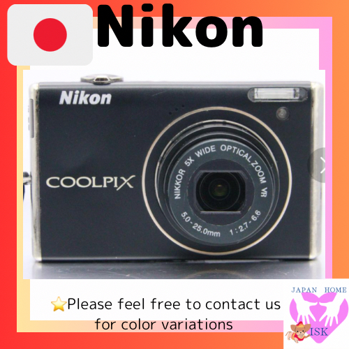 กล้องดิจิตอล Nikon Coolpix S640 Deep Black S640Bk ใช้กล้องญี่ปุ่นมือสองของแท้ส่งตรงจากญี่ปุ่น
