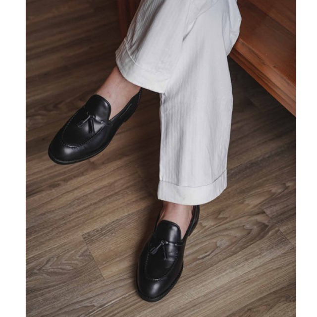 CAPTAIN LEATHER รองเท้าหนังแท้ Premium Loafers