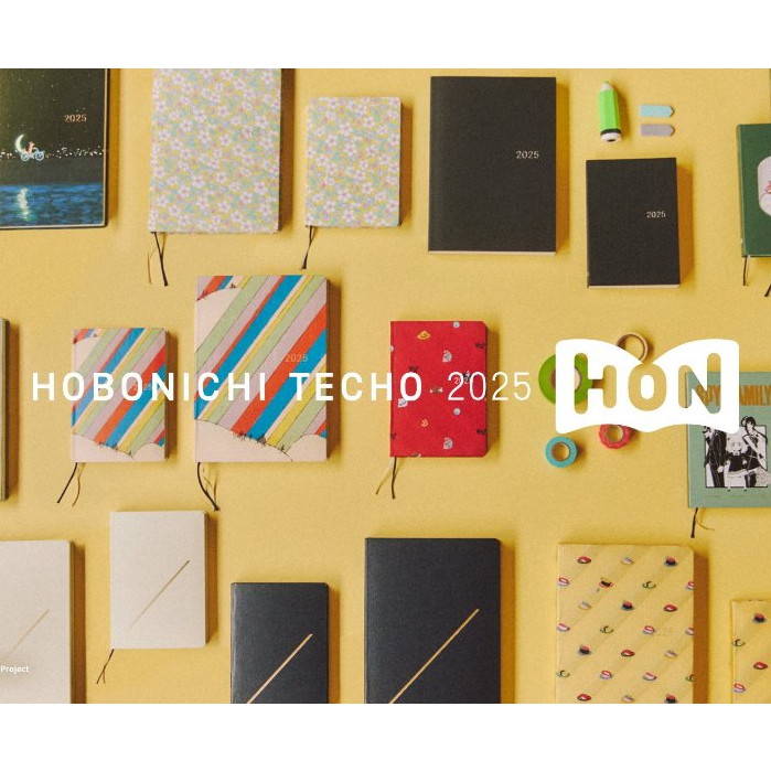 Hobonichi Techo 2025 HON Art Design Unsodo/Thai & Chief/Kubota Hiroko [A6/1 day per page/January/Mon