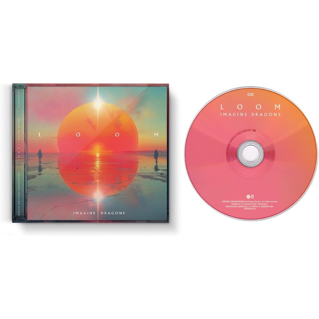 CD ซีดีเพลง Imagine Dragons - Loom , CD, Album (มือหนึ่ง ,ซีล)