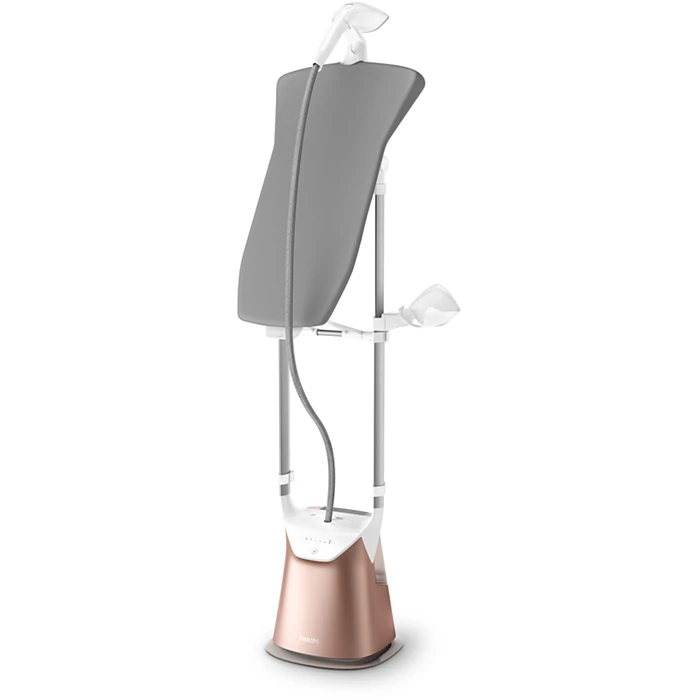 PHILIPS เครื่องรีดไอน้ำแบบตั้งได้  รุ่น GC627/60 ทรงพลังโดยไม่เกิดจุดเปียกชื้น ไม่ต้องขจัดตะกรัน