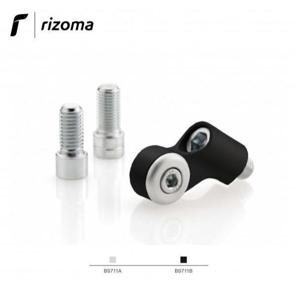 Rizoma ขายึดกระจก BS711B Rizoma Bar Mounted Adapter for Rizoma Mirrors
