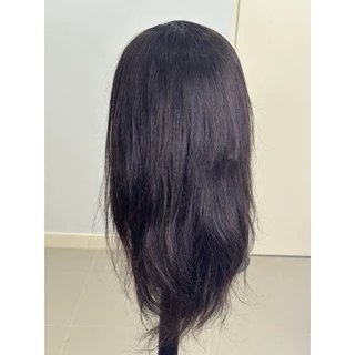 หัวหุ่น ผู้หญิง ผมแท้ 100% ยาว 18นิ้ว ยืด ดัดทำสี ได้ทุกชนิด หนีบได้ทนความร้อนพร้อมส่ง จากไทย