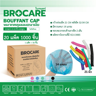 หมวกตัวหนอนใบใหญ่สีเขียว หมวกใช้แล้วทิ้งพร้อมส่ง รุ่นkbb ยกล…