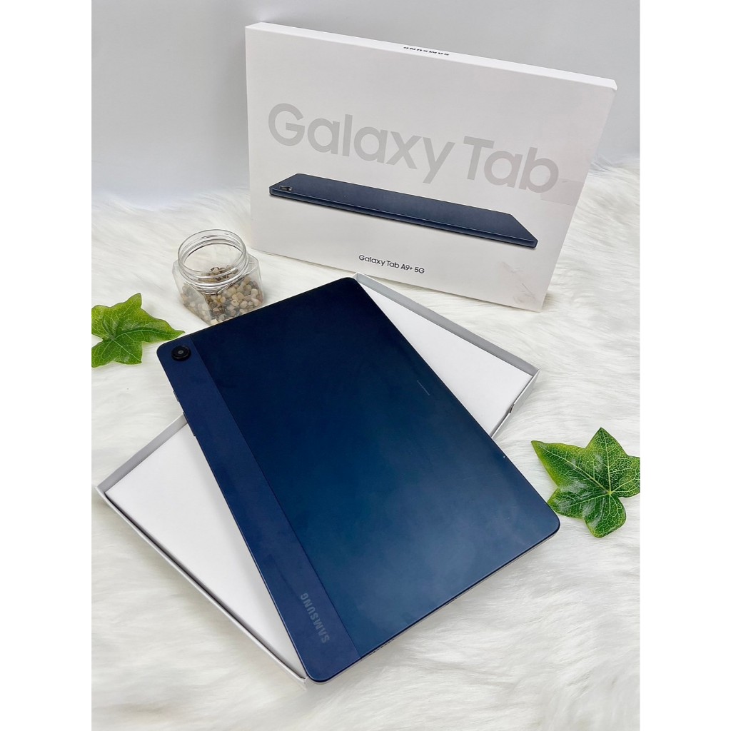 มือสอง แท็บเล็ต Samsung Galaxy Tab A9+ ใส่ซิมได้ LTE (8+128GB) อุปกรณ์ครบกล่อง ประกันถึง  31/05/2025