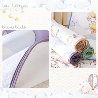 La Luna แผ่นรองกันเปื้อน ไซส์ใหญ่ 80x100 CM ผ้ารองที่นอนเด็ก ผ้ารองฉี่ แผ่นรองฉี่ (Fairy Diaper Pad)