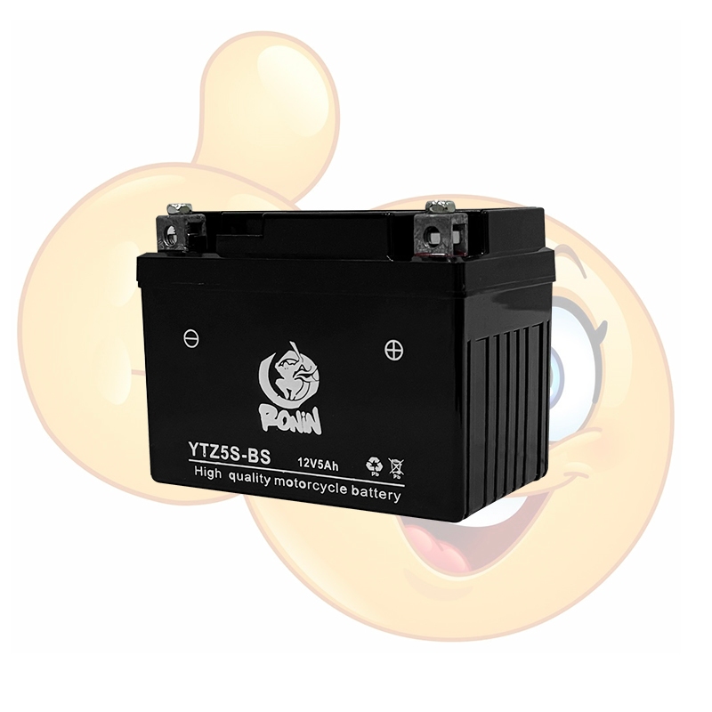 Daling_SHOP แบตแห้ง YTZ-5 LTZ-5 แบตเตอรี่ Ronin สำหรับรถมอเตอร์ไซค์ แบตใหม่ 100% สำหรับ Wave