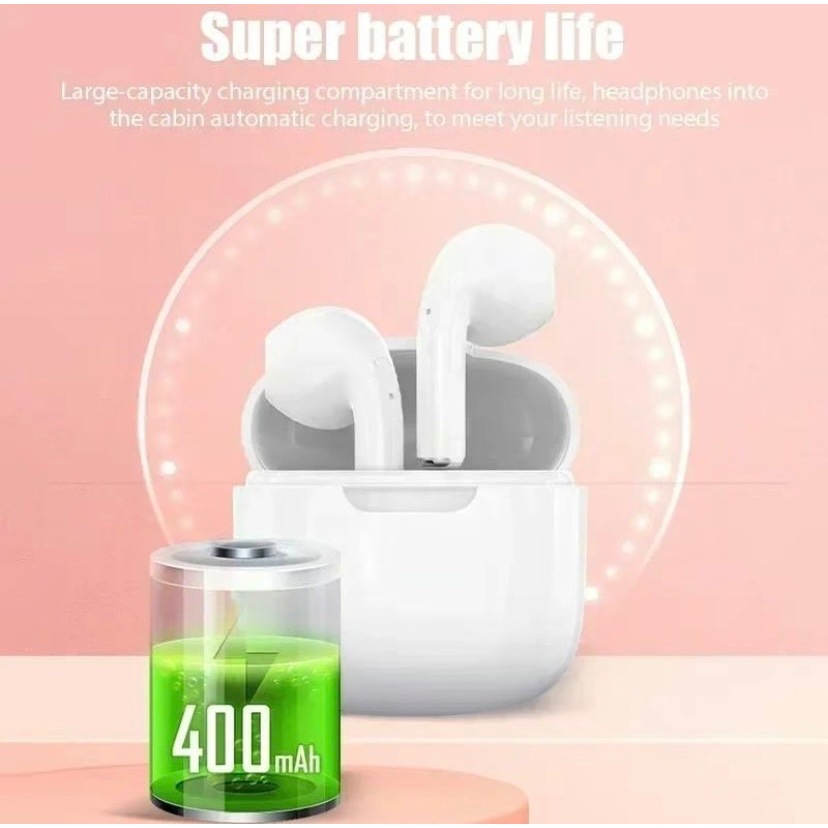 หูฟังบลูทูธไร้สายTWS B2 เวอร์ชั่น5.3 มาใหม่ คุณภาพเสียงดี ฟังชัด ใช้งานง่าย พกพาสะดวก มีหลายสีให้เลือก