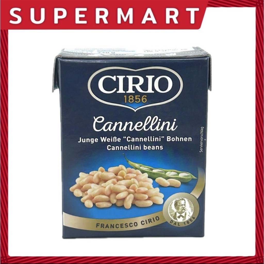 SUPERMART Cirio 1856 Cennellini Beans 380 กรัม #1115800