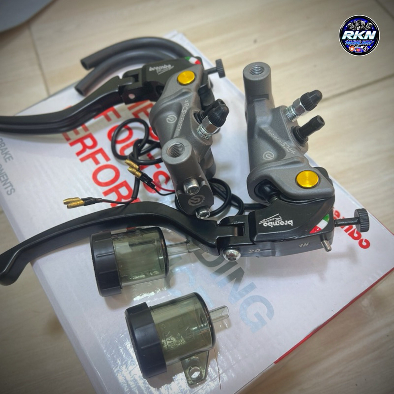 ปั้มปั้มคู่ งานตัวเหมือนสุด หมุดทองเหลืองปั้ม+ปั้ม ปั้มคู่ซ้ายขวาใส่ XMAX PCX FORZA NMAX ใส่รถไฟฟ้าได้ รับประกันทุกตัว - รูปที่ 2