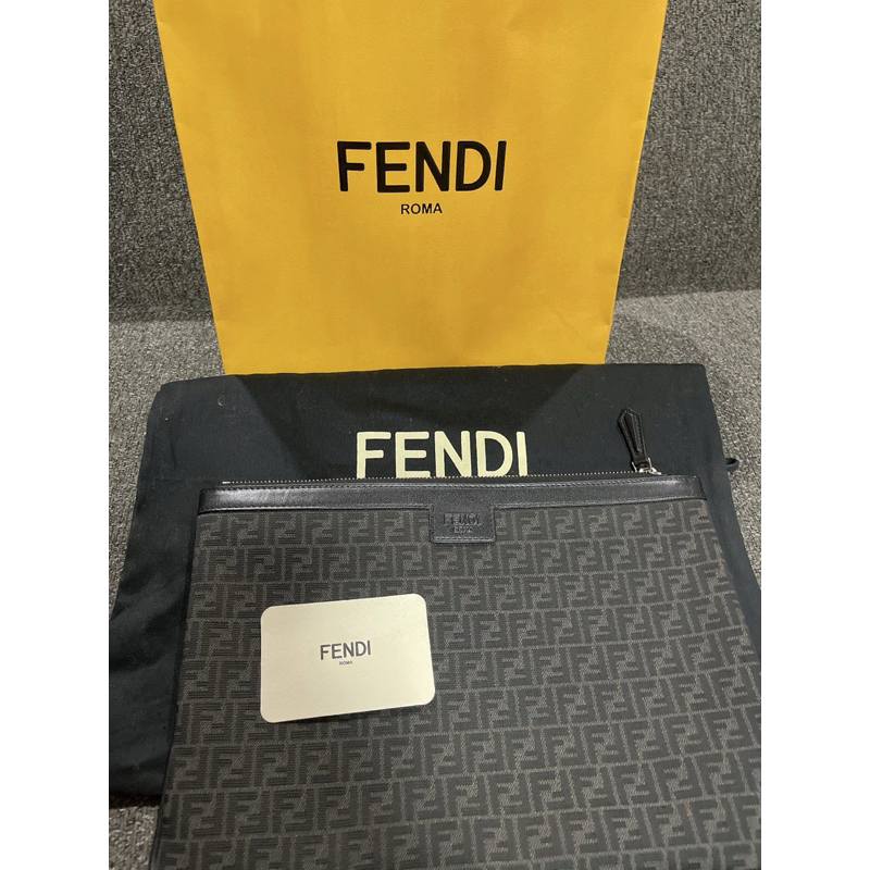 👜 กระเป๋าคลัชFENDI ของแท้💯