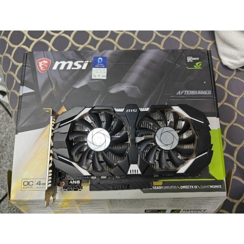Msi Gtx 1050 Ti ไม่ต่อไฟเพิ่ม