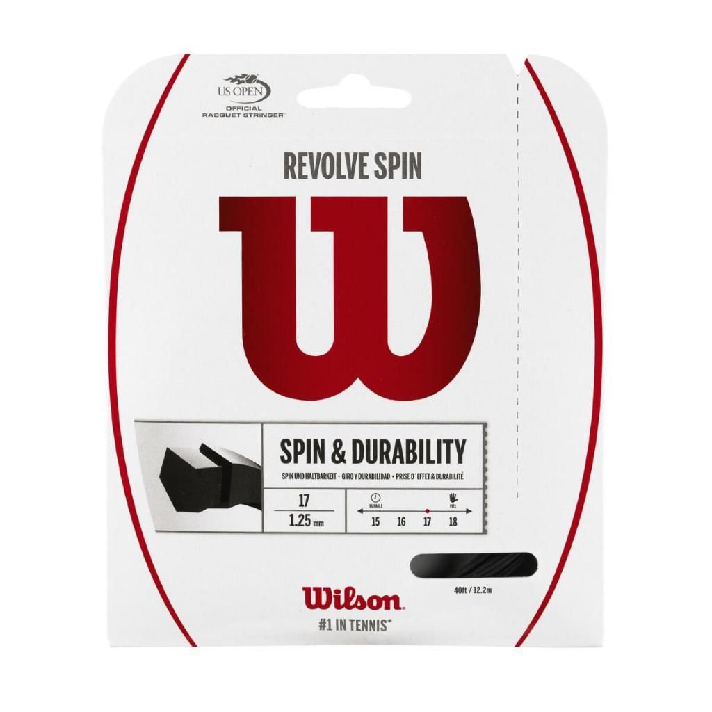 WILSON Revolve Spin 17 เอ็นไม้เทนนิส WRZ958900 Official Store