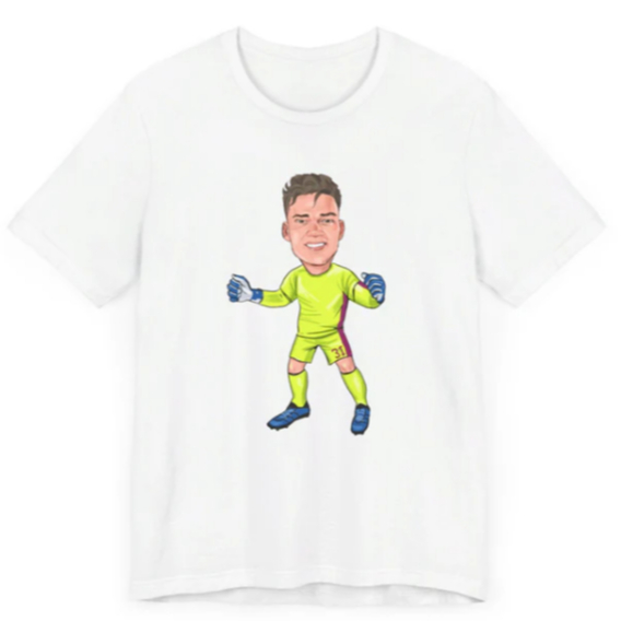 Ederson - เอเดอร์สัน T-Shirt - Manchester City - แมนเชสเตอร์ ซิตี้ - เสื้อยืดพิมพ์ลายนักฟุตบอล