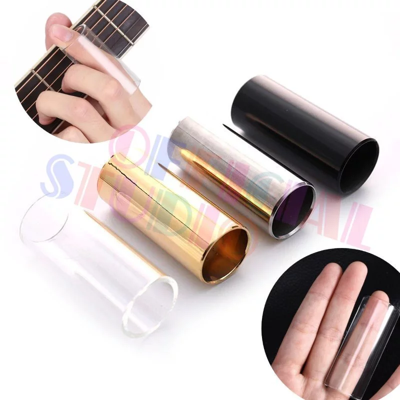 แท่งสไลด์กีตาร์ มี 4 ตัวเลือก Chrome plated Guitar Slide {ส่งเร็ว 🚀}