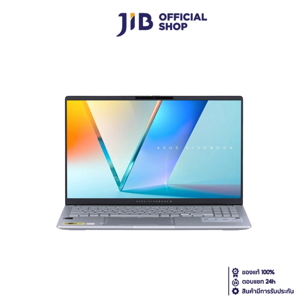 NOTEBOOK (โน้ตบุ๊ค) ASUS VIVOBOOK S 15 OLED S5507QA-PU098WF - COOL SILVER