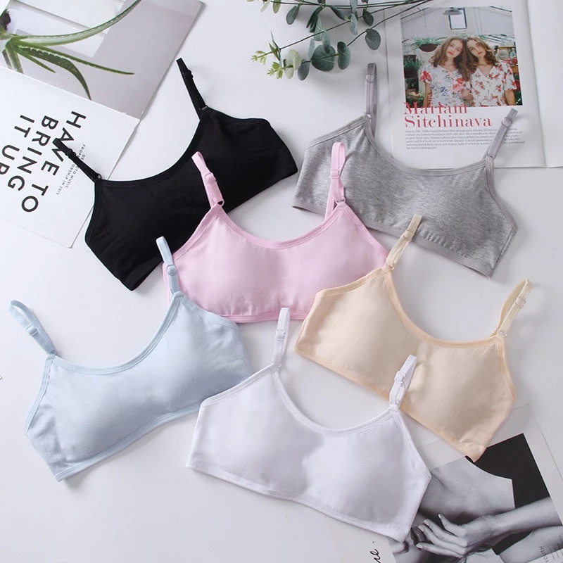 2307 บราเด็กสาว Free Size 💕 มีฟองน้ำในตัว ไร้โครง ผ้านุ่มบาง เหมาะสำหรับสาวอกเล็ก/นักเรียน