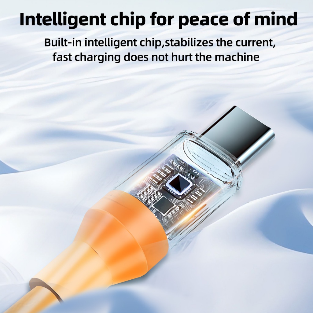 6A PD 120วัตต์ USB A TO Type C Type-C ถึง C แสดงสายเคเบิ้ลชาร์จอย่างรวดเร็วสำหรับ ลวดสำหรับโทรศัพท์ชาร์จ - ภาพย่อย 4