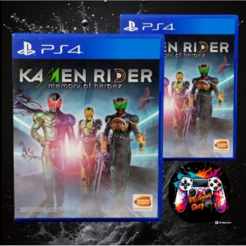 [พร้อมส่ง] Kamen Rider Memory of heroez 📀Ps4game (มือ2)โซน3  สภาพสวยใช้งานได้ปกติ