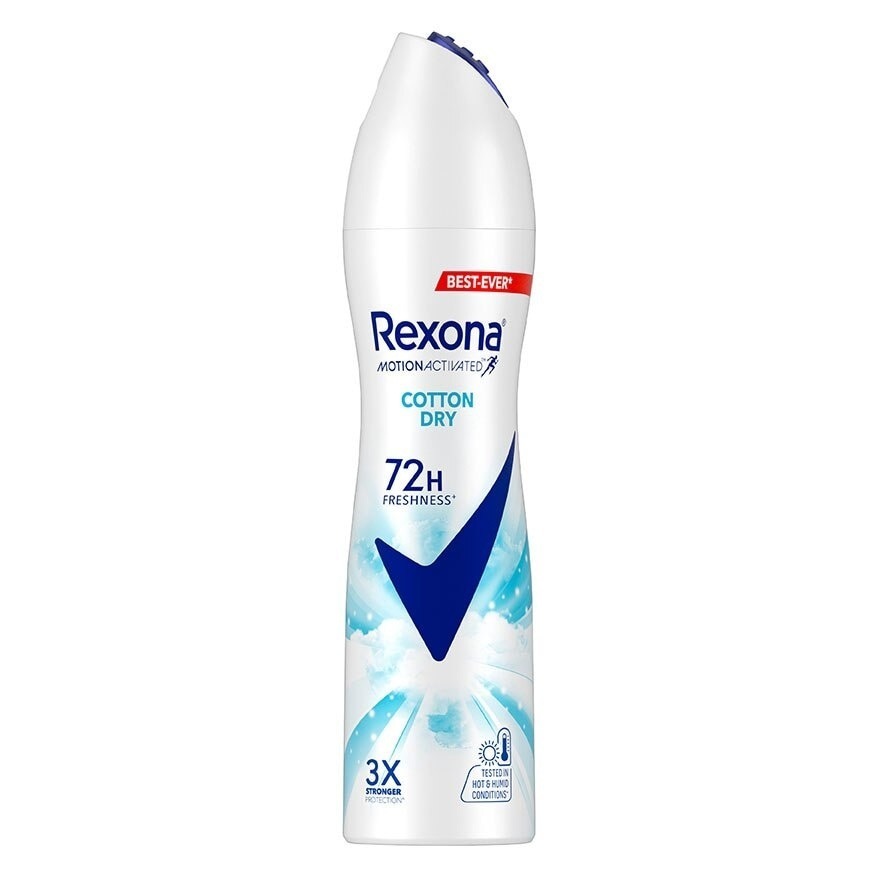 Rexona Spray Cotton Dry เรโซนา สเปรย์ คอตตอน ดราย 135 มล.