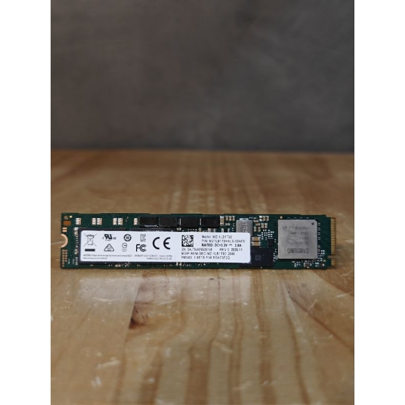 SSD M.2 Nvme 2TB Samsung MZ-LB1T90 PM983