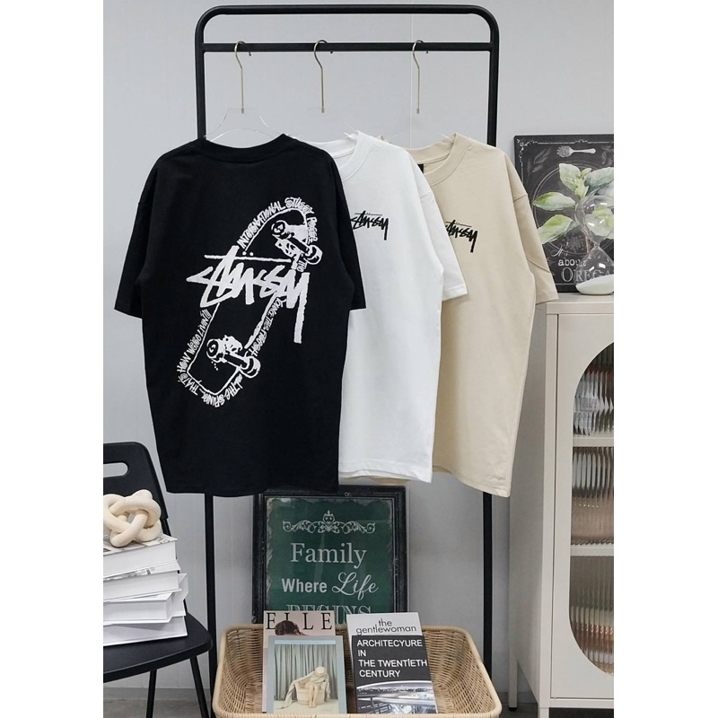 เสื้อยืดโอเวอร์ไซร์รุ่นSสเก็ต
