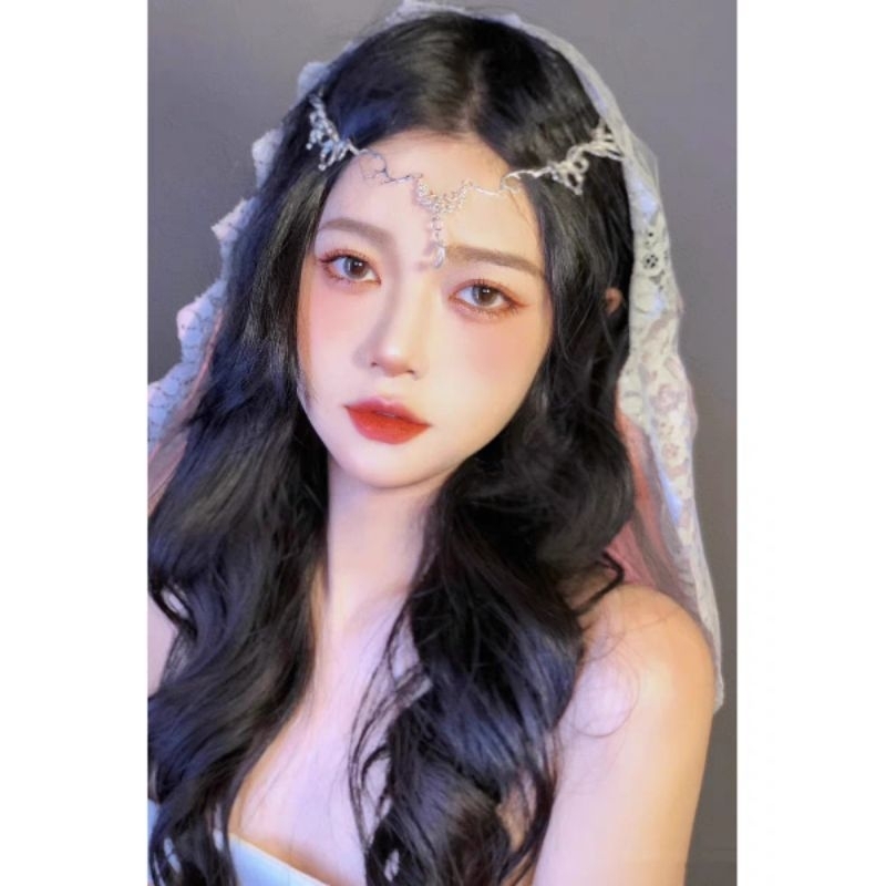 HB 33 พร้อมส่งในไทย สร้อยหน้าผาก กิ๊บติดผมคาดหน้าผาก สวยหรูดูโด่ดเด่นมากๆค่ะ งานดีมากค่ะ พร้อมส่งจ้า