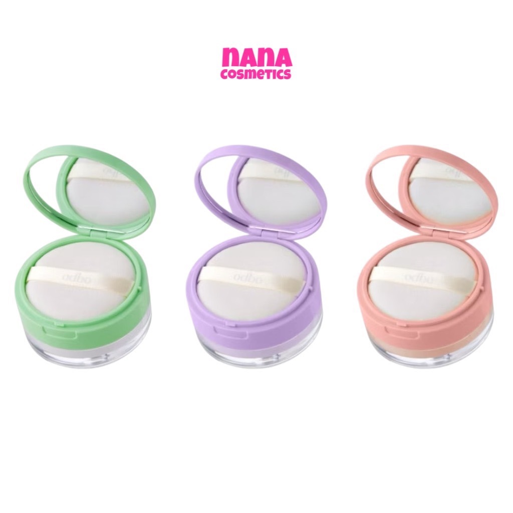 OD6004 โอดีบีโอ ซอฟท์ โกลว์ ออยล์ คอนโทรล ลูส พาวเดอร์ ODBO Soft Glow Oil Control Loose Powder