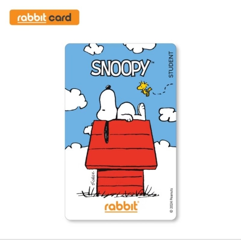 [พร้อมส่ง] บัตรแรบบิท SNOOPY สนูปปี้ bts Rabbit Card สำหรับ Adult และ Student