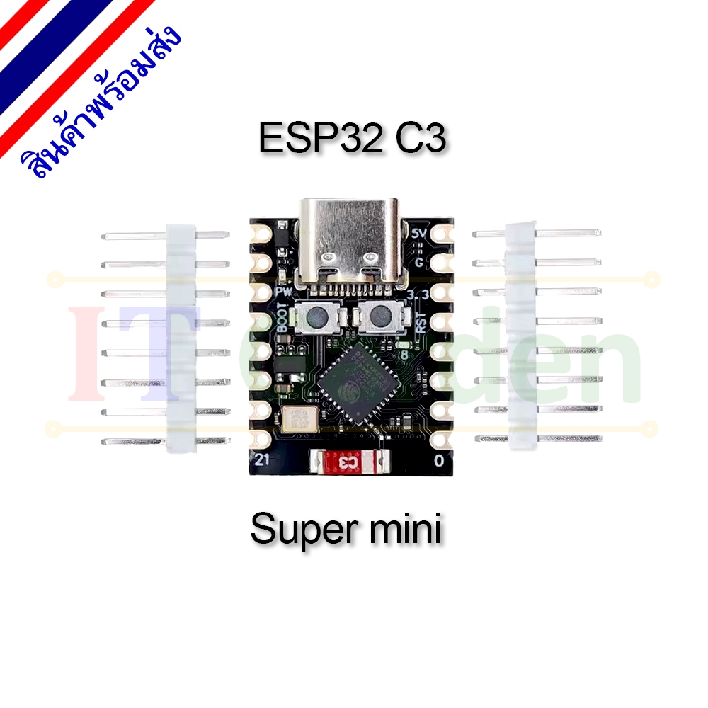 ESP32-C3 Super mini 32-bit Single-core processor, up to 160 MHz