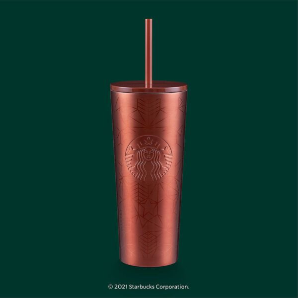 แก้วน้ำเก็บความเย็น Stainless Steel Copper Line Cold 1 Cup (16oz.)