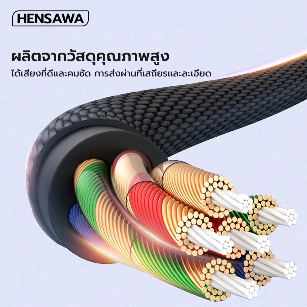 HENSAWA AD169 USB-C to 3.5mm Adapter DAC 16Bit/48KHz HiFi thumbnail 7