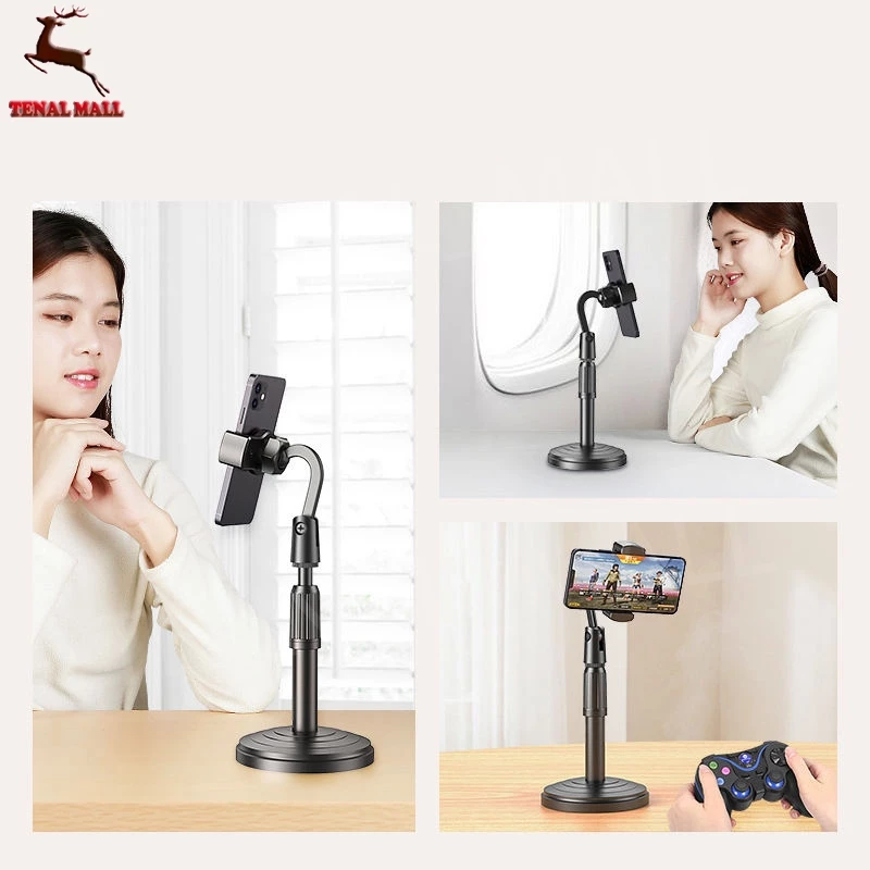 ขาตั้งโทรศัพท์ iPad แบบพกพา Folding Desktop Phone Stand ซื้อ 1 แถม 1 thumbnail 4