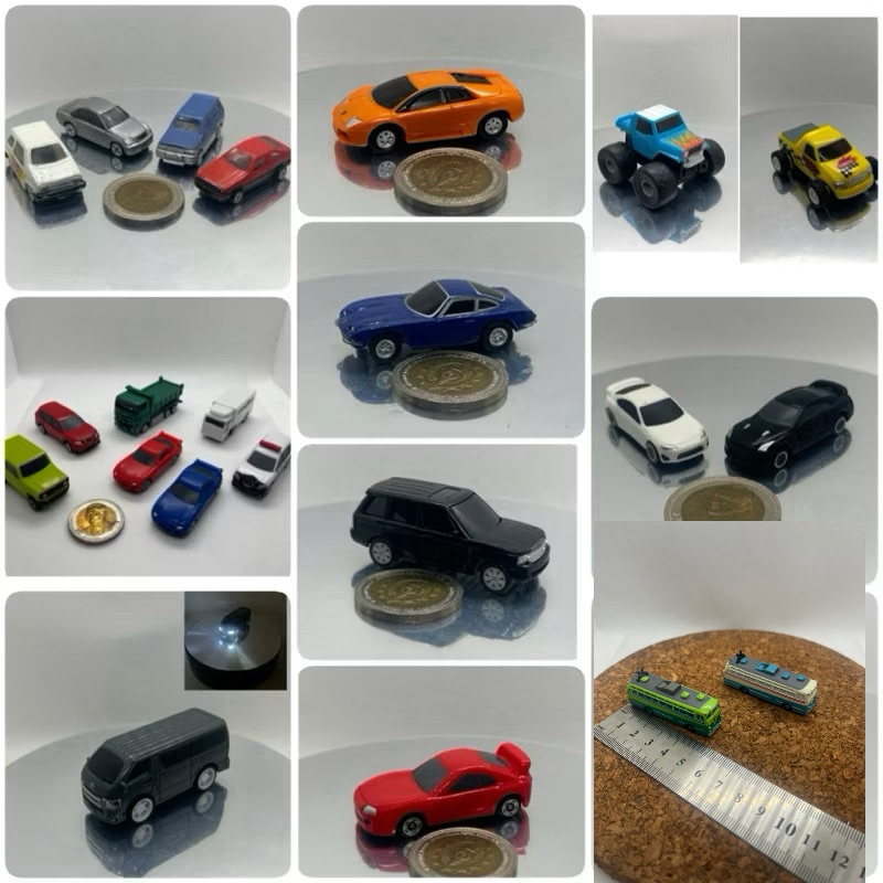 รถพลาสติก scale 1:87 /1:100 ใช้ประกอบฉาก (ไม่มีลาน)