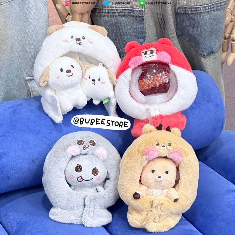 พร้อมส่ง RIIZE - 2024 RIIZE FAN-CON 'RIIZING DAY' MD Mini doll keyring Scrunchie Fanlight Cape