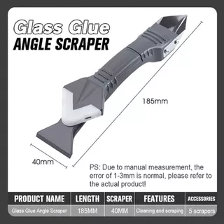 อุปกรณ์ปาดยาแนว/ซิลิโคน 5 in 1ขูด มีดขูดร่องยาแนว Tool scraper มีดขูดยาแนว