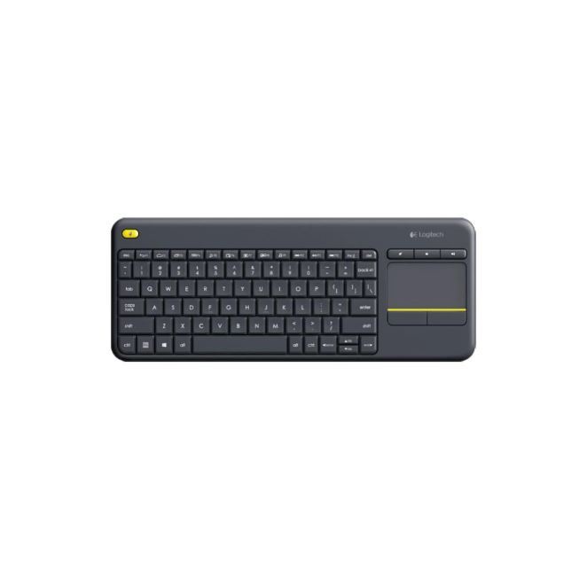 Logitech K400 PLUS WIRELESS TOUCH KEYBOARD (BLACK)  K400PLUS