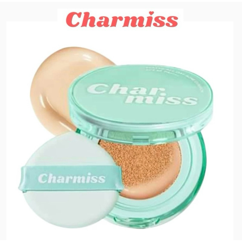 Charmiss Matte All Day Acne Cushion SPF 50 PA++++คุชชั่นสำหรับผิวเป็นสิว เนื้อแมทท์ ขนาด 8 กรัม