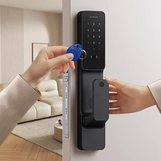 เครื่องอ่านการ์ด Rfid 125KHz เขียนคีย์การ์ด อ่าน / เขียน พร้อมบัตรขาว 6 ใบ + หัวเข็มขัด 6 ใบ