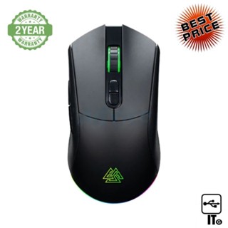 WIRELESS MOUSE EGA TYPE-M8 BLACK ประกัน 2Y เมาส์เกมมิ่ง เมาส์เล่นเกม เมาส์ เมาส์ไร้สาย