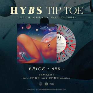 ใบจองใบพรีเดอร์ แผ่นเสียง Hybs - Tip Toe (7”Vinyl)  จัดส่งสินค้ากลางเดือนตุลาคม 66