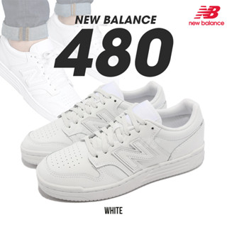 New Balance นิวบาลานซ์ รองเท้าผ้าใบ รองเท้าลำลอง NB M 480 LFSTY BB480L3W WH (3200)