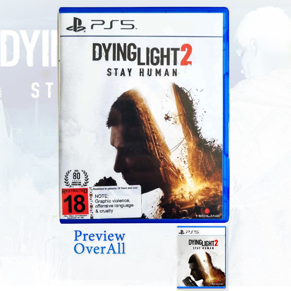 Dying Light 2 Stay Human กล่องเกมส์PS5 กล่องเปล่า เกมส์ Dying Light2 Stay Human