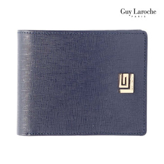 Guy Laroche กระเป๋าสตางค์พับสั้น รุ่น AGP0027 - สีกรมท่า