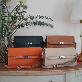 H purse epsom New in หนังวัวแท้100% ทนทาน ใช้ได้นาน ไม่มีเอาท์