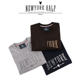 Memo By AEIOU เสื้อยืด Memo Supersoft ลายปัก รุ่น Newyork Half สินค้าลิขสิทธิ์แท้