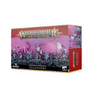 [GWพร้อมส่ง] Warhammer: AoS: TZEENTCH ARCANITES TZAANGORS โมเดลเกมสนามจำลอง