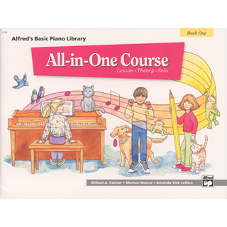 Alfreds Basic All-In-One Course For Children - Book 1 Book 1 Morton Manus, Willard A Palmer, Amanda Vick Lethco